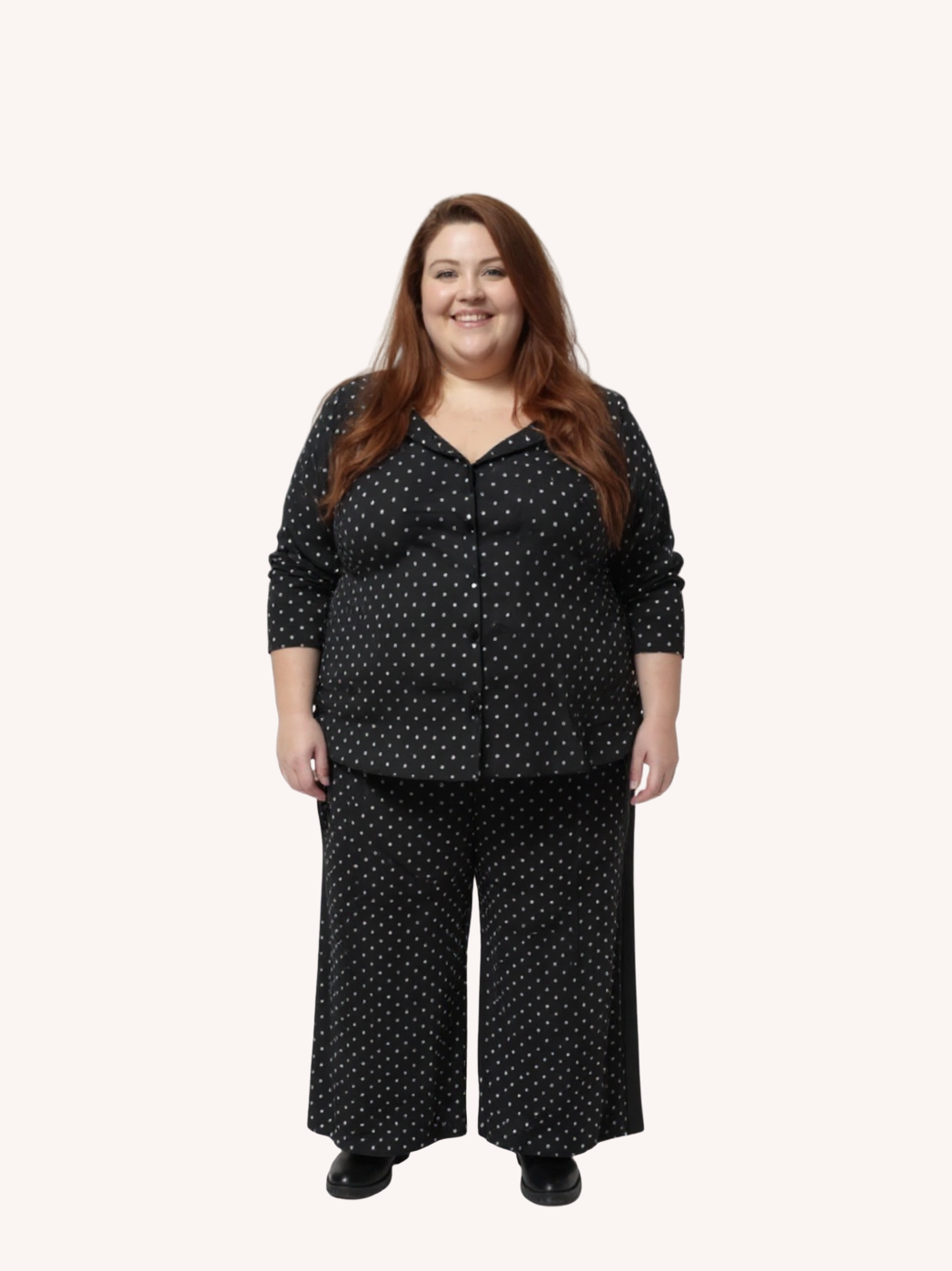Signature Tunic Shirt | Polka Dot