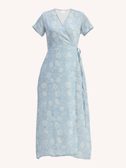 Maxi Wrap Dress | Florals