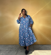 Denni Weekend Dress | Deco Blue