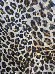 Maxine Kaftan | Metallic Leopard