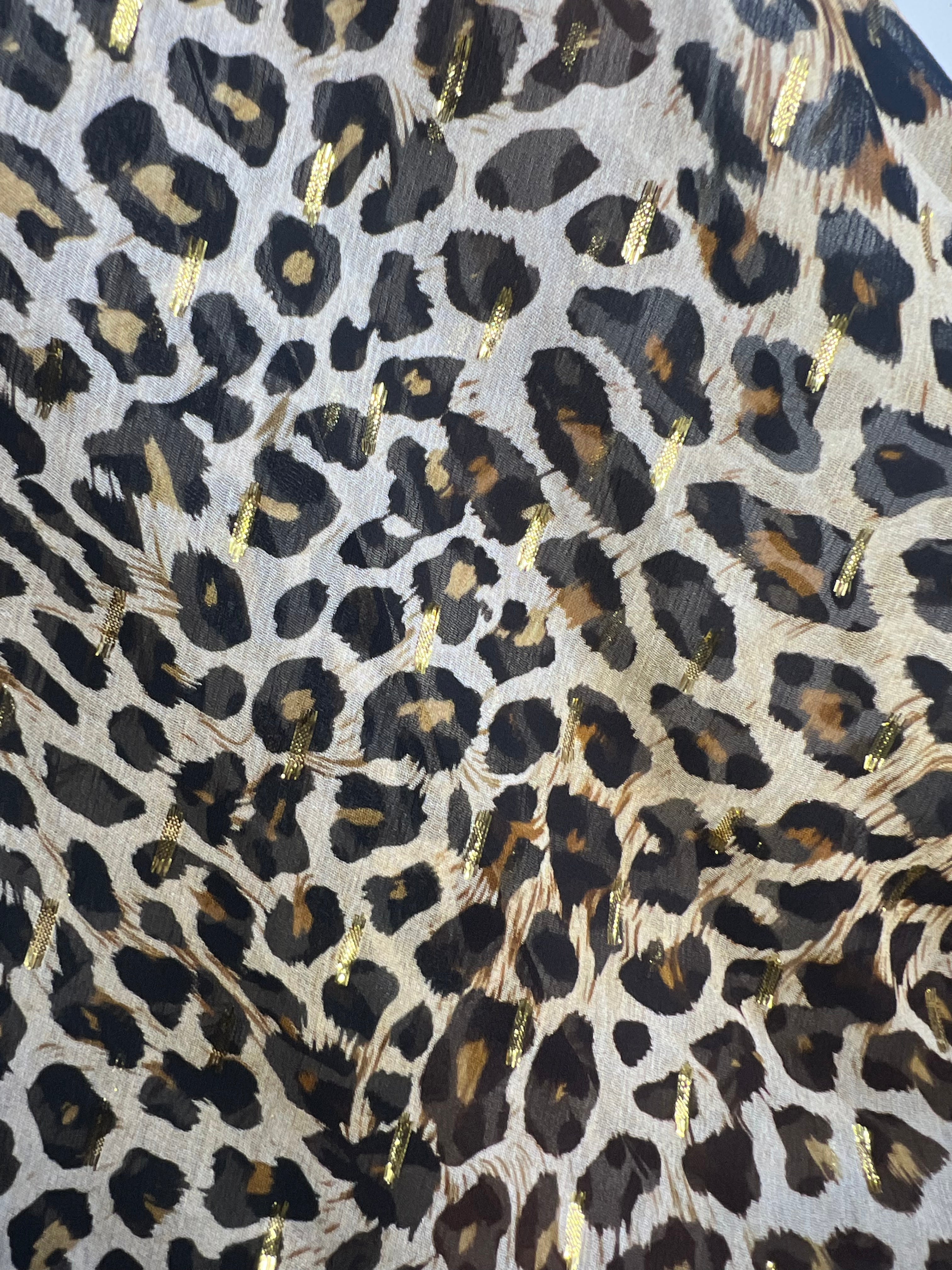 Maxine Kaftan | Metallic Leopard