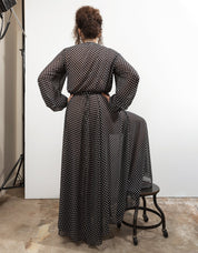 The Maxi Wrap Dress | New Polka Dot