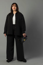 The Payton Two Pocket Shirt | Black