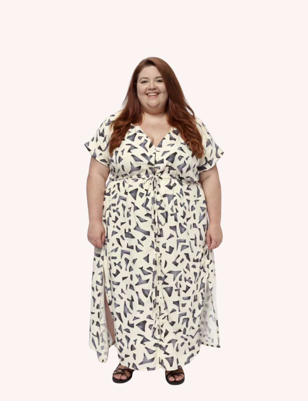 Model003_Front_01_reistor_gathered_maxi_dress_with_side_slits_mosaic_front_cropped.png