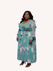 Midi Wrap Dress | Bora Bora