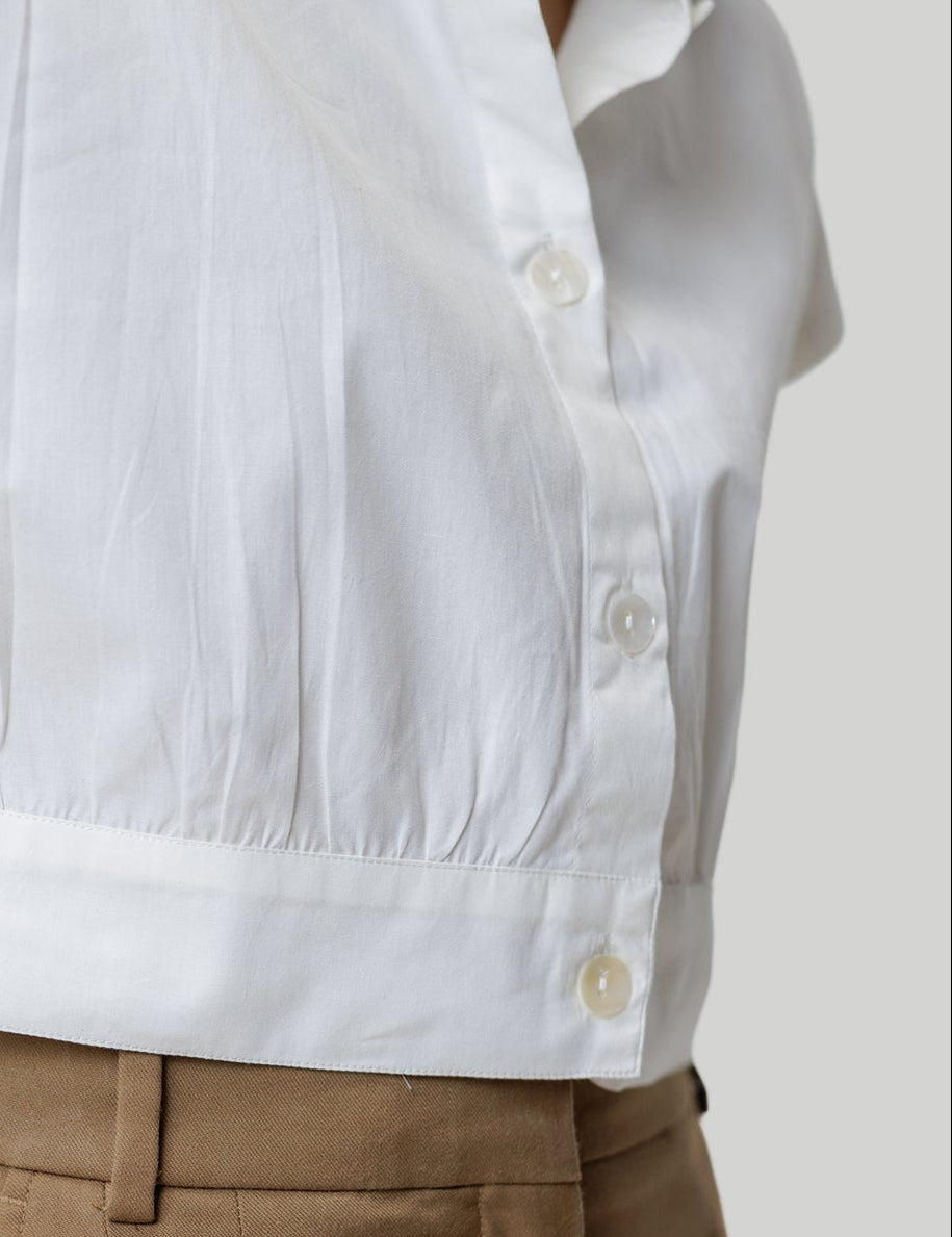 Oversized Crop Shirt 02