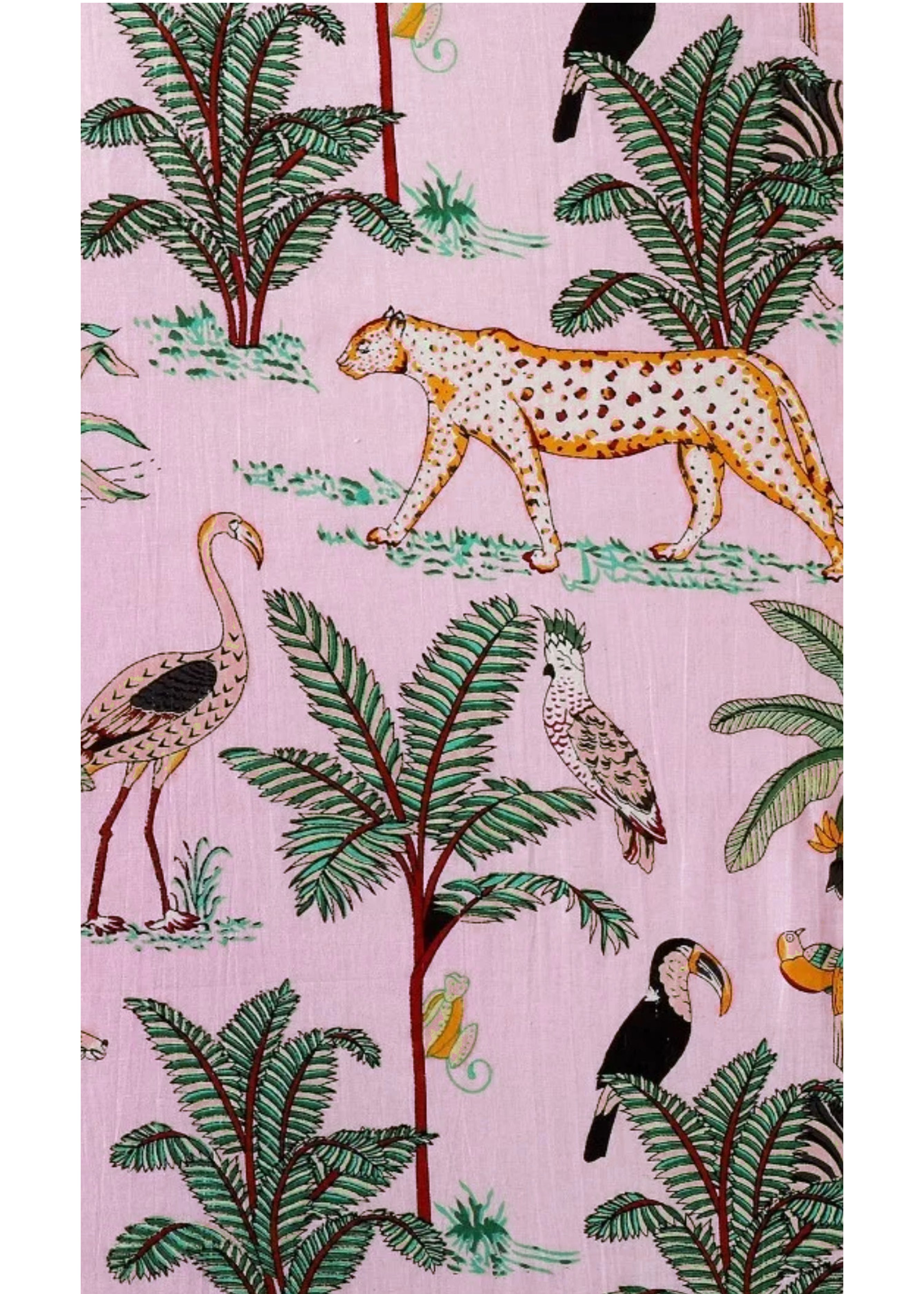 Denni Weekend Dress | Blush Palm