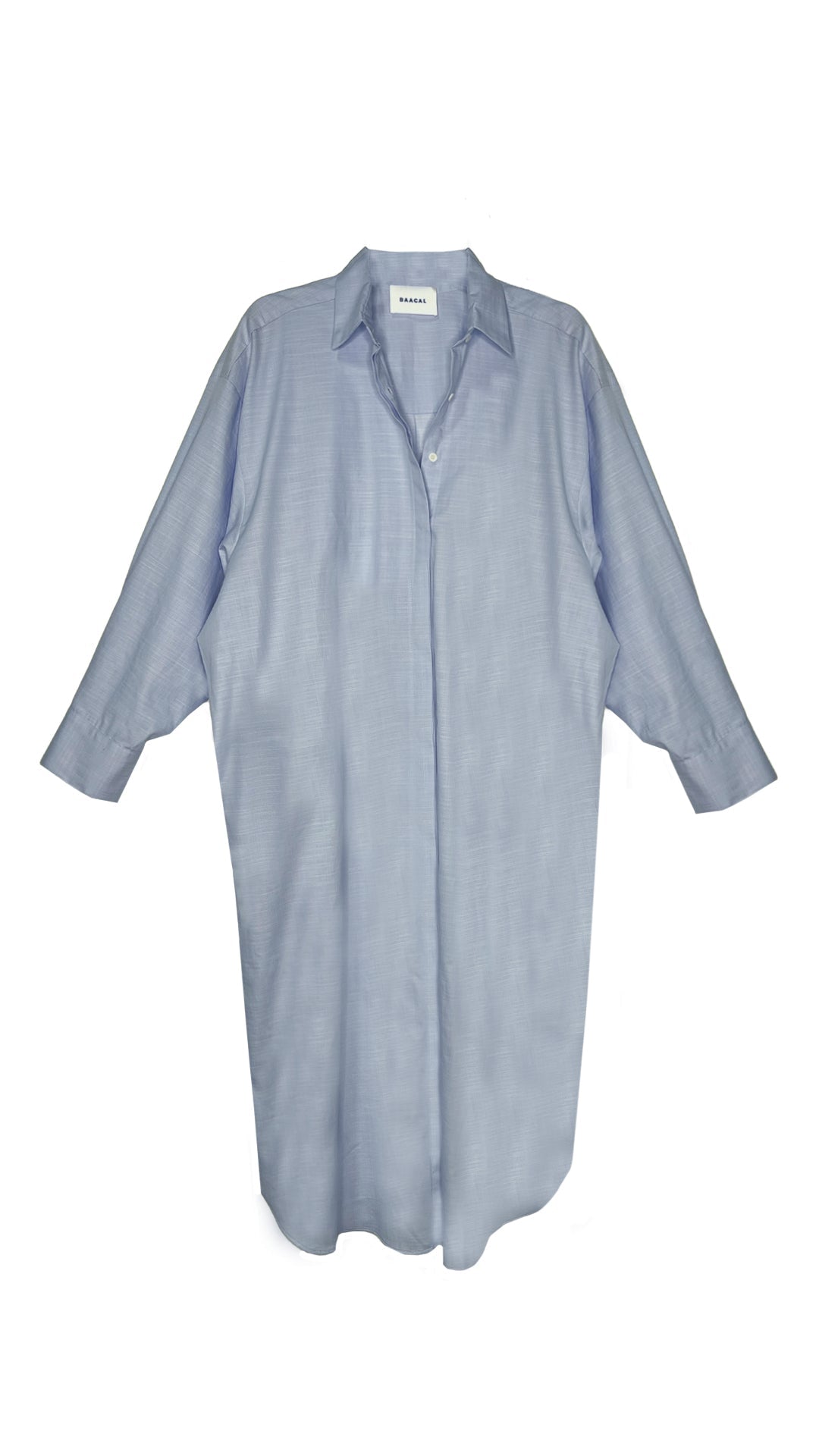 Mia Oversized Shirt Dress | Light Blue