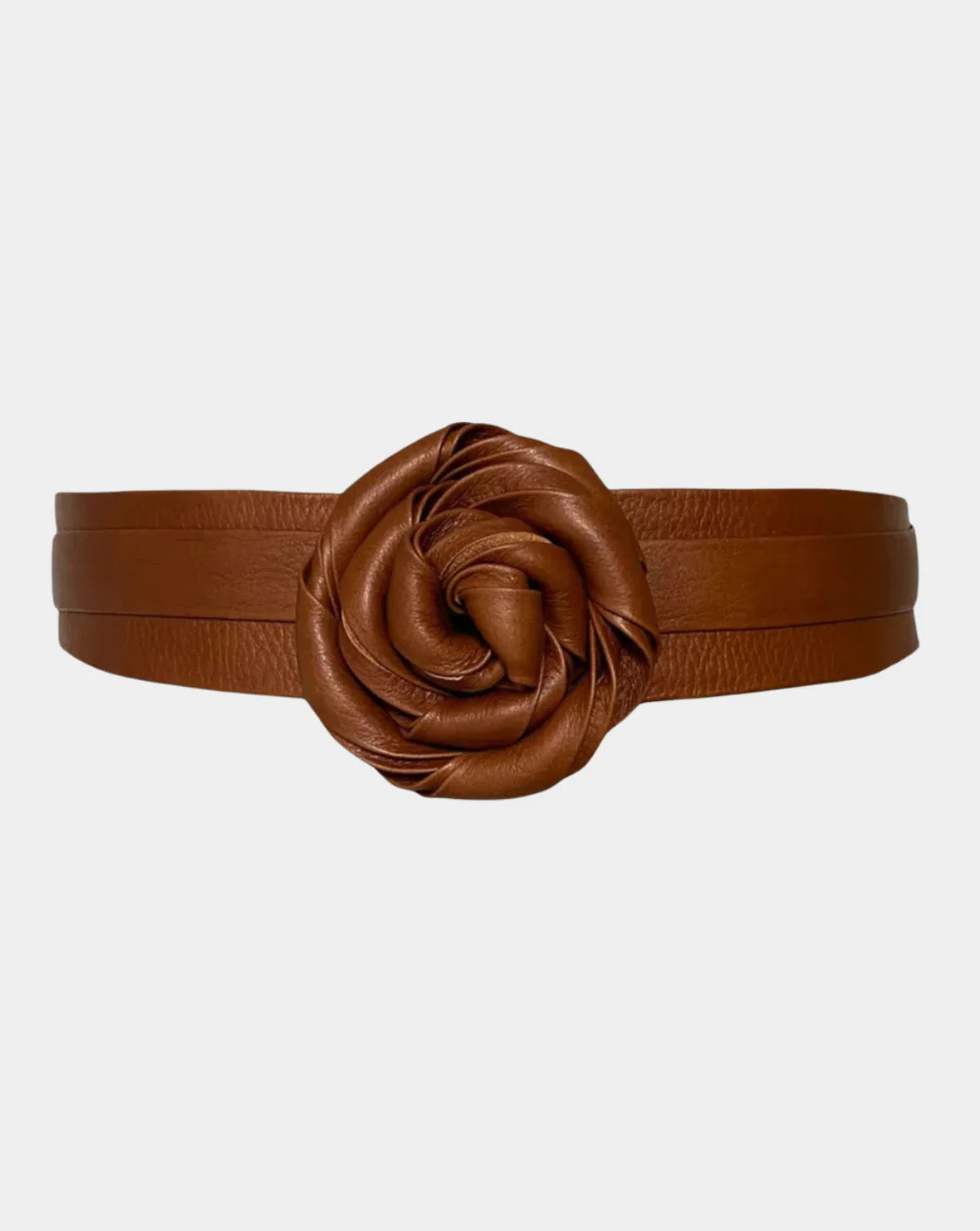Midi Wrap Belt | Whiskey