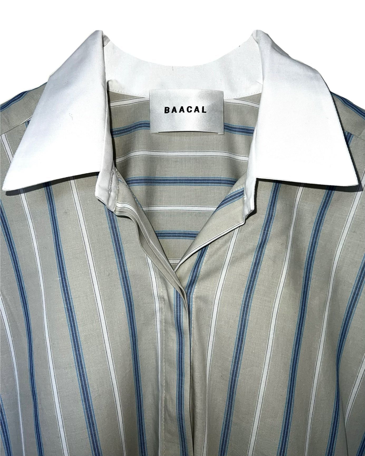 Mia Oversized Shirt Dress | Multi Stripe