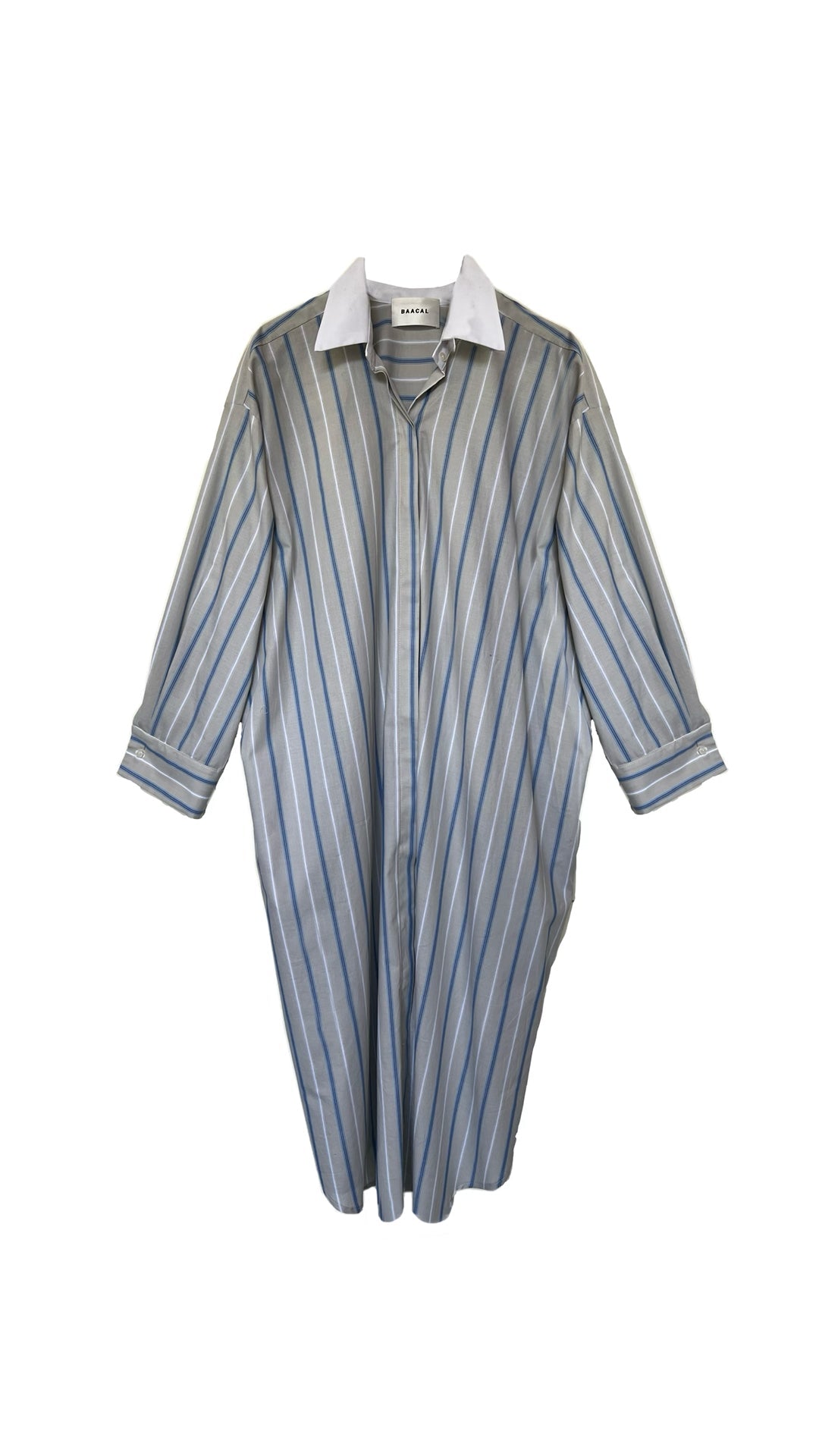 Mia Oversized Shirt Dress | Multi Stripe