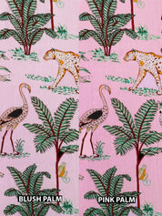 Denni Weekend Dress | Blush Palm