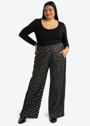 Multitasker Pant | Polka Dot