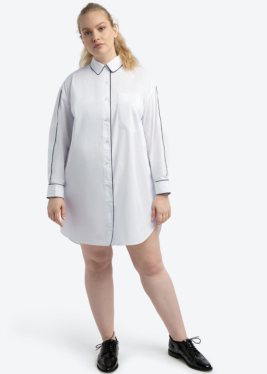 Signature Tunic Shirt | Piping