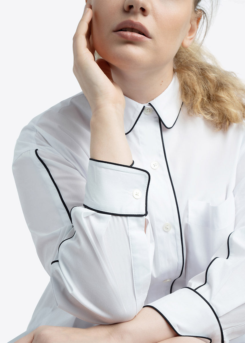 Signature Tunic Shirt | Piping