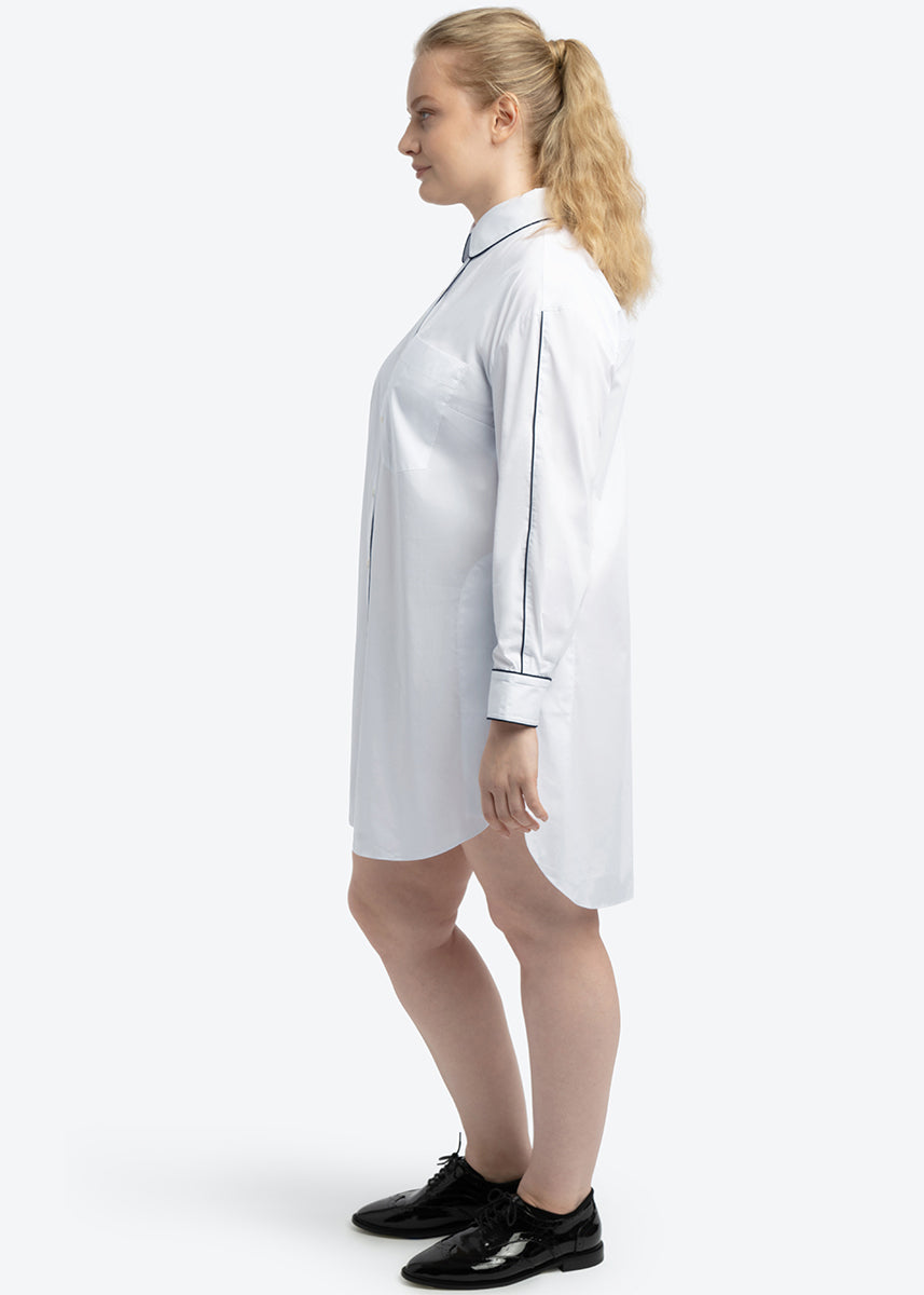Signature Tunic Shirt | Piping