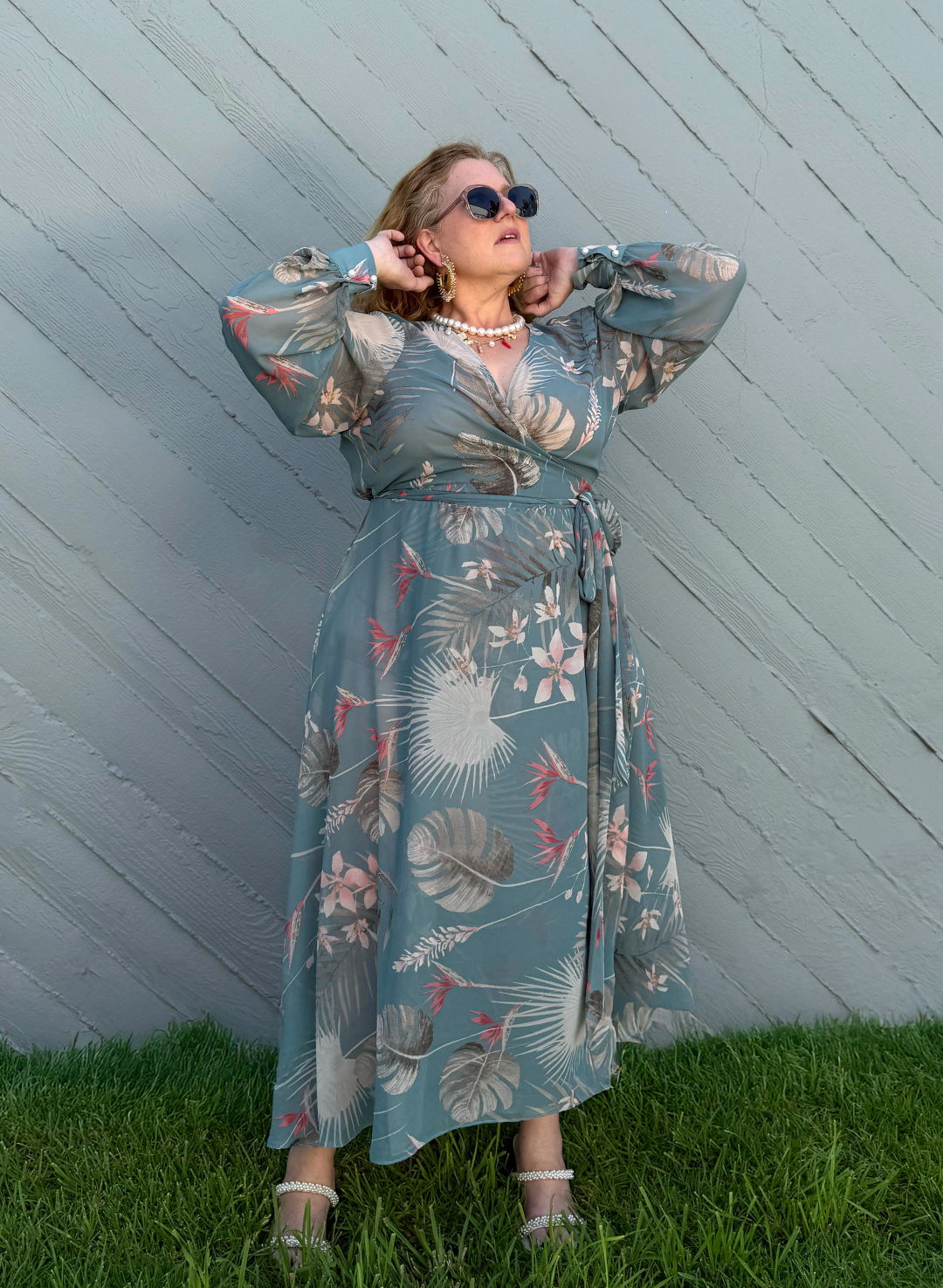 Midi Wrap Dress | Bora Bora